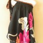 B119 Black Reversible Vintage Silk Magic 20" Mini Wrap Skirt Tube Top + DVD