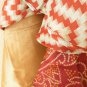 M538 Reversible Vintage Silk Magic 30" Length Wrap Skirt Halter Tube Dress + DVD