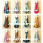 10pcs Wholesale Mixture of Silk Magic Wrap Skirt Halter Tube Maxi Dress + DVD