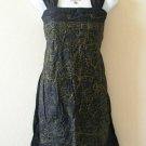 Formal Gothic Bohemian Heavily Embroidered Dress or Long Top - XS & S