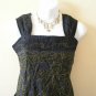Formal Gothic Bohemian Heavily Embroidered Dress or Long Top - XS & S