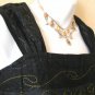Formal Gothic Bohemian Heavily Embroidered Dress or Long Top - XS & S