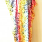 KD271 Tie Dye Batik Women Kaftan Caftan Batwing Hippie Tunic Maxi Dress L to 2X KD271 Tie Dye Batik Women Kaftan Caftan Batwing Hippie Tunic Maxi Dress L to 2X