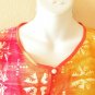 KD286 Tie Dye Batik Women Kaftan Caftan Batwing Hippie Tunic Maxi Dress L to 2X