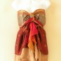 B127 Reversible Vintage Silk Magic 20" Mini Wrap Skirt Halter Tube Top + DVD