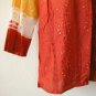 Tie Dye Tunic Bohemian Sequins Boho Embroidered Kurta Kurti Blouse Top - M & L