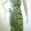 D5 Two Piece Women Boho Tie Dye Halter Sexy Summer Top & Wrap Skirt Suit Set - S D5 Two Piece Women Boho Tie Dye Halter Sexy Summer Top & Wrap Skirt Suit Set - S