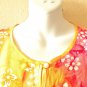 KD269 Tie Dye Batik Women Kaftan Caftan Batwing Hippie Tunic Maxi Dress L to 2X