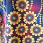 KD430 Abstract Viscose Glitter Abaya Batwing Maternity Maxi Dress - 2X to 5X