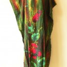 KD253 Floral Women Kaftan Caftan Hippy Tunic Abaya Boho Gown Maxi Dress L to 1X KD253 Floral Women Kaftan Caftan Hippy Tunic Abaya Boho Gown Maxi Dress L to 1X