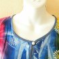 KD291 Tie Dye Women Kaftan Caftan Batwing Maternity Dolman Maxi Dress L to 2X