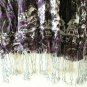 Pashmina Purple Boho Hippie Gypsy Bohemian Peasant Fringes Sexy Long Top - S & M
