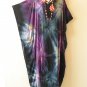 KD355 Tie Dye Batik Women Batwing VNeck Kaftan Dolman Women Abaya Dress Up to 5X