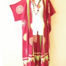 CD484 Batik Kimono Cardigan Duster Kaftan Hippy Maxi Jacket Cover up - up to 2X