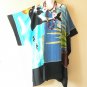 LT91 Dolphin Batwing 38" Length Midi Kimono Dolman Women Abaya Dress Up to 7X