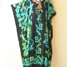 KD351 Floral Gecko Batwing Plus Kaftan Dolman Women Abaya Maxi Dress Up to 5X