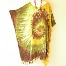 L8 Tie Dye Batik Batwing 42" Midi Kaftan Dolman Women Abaya Dress Up to 5X L8 Tie Dye Batik Batwing 42" Midi Kaftan Dolman Women Abaya Dress Up to 5X