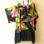 LT75 Gecko Batwing 38" Length Midi Kimono Dolman Women Abaya Dress Up to 7X