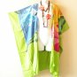 CM3 Dolphin Batik Open Front Midi Cardigan Duster Kaftan Jacket Coverup up to 5X