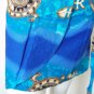 WS5 Turtle Broomstick Sexy Top & Wrap Around Sarong Pareo Skirt Suit Set XS & S