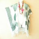 CB659 Abstract Batik Cardigan Duster Kimono Batwing Jacket Cover up - 3X 4X & 5X CB659 Abstract Batik Cardigan Duster Kimono Batwing Jacket Cover up - 3X 4X & 5X