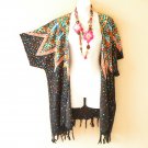 CB726 Polka Dot Cardigan Duster Kimono Batwing Jacket Cover up - 3X 4X & 5X CB726 Polka Dot Cardigan Duster Kimono Batwing Jacket Cover up - 3X 4X & 5X