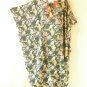 KD288 Green Floral Batwing V Neck Kaftan Dolman Women Abaya Maxi Dress Up to 5X
