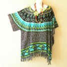 KB139 Paisley Batik Plus Kimono Poncho Hippy Women Blouse Top up to 5X KB139 Paisley Batik Plus Kimono Poncho Hippy Women Blouse Top up to 5X
