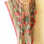 KD428 Red Elegant Kaftan Viscose Glitter Women Abaya Maxi Dress - Up to 5X