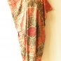 KD203 Tie Dye Batik Women Kaftan Caftan Batwing Summer Dolman Maxi Dress L to 3X