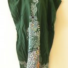 KD277 Green Batik Women Kaftan Caftan Hippy Tunic Abaya Gown Maxi Dress L to 1X KD277 Green Batik Women Kaftan Caftan Hippy Tunic Abaya Gown Maxi Dress L to 1X