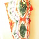 KD295 Tie Dye Women Batwing VNeck Kaftan Dolman Women Abaya Dress Up to 5X