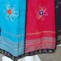 PS30 Bohemian Peasant Embroidered Boho Patchwork Full Long Maxi Skirt - XS & S