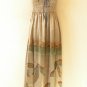 TL121 Women Summer Strapless Halter Tube Smock Maxi Broomstick Dress - M to 2X