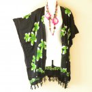 CB684 Floral Cardigan Duster Open Front Plus Hippy Jacket Cover up Top up to 5X CB684 Floral Cardigan Duster Open Front Plus Hippy Jacket Cover up Top up to 5X