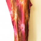 KD488 Tie Dye Batik Women Kaftan Caftan Batwing Summer Dolman Maxi Dress L to 3X KD488 Tie Dye Batik Women Kaftan Caftan Batwing Summer Dolman Maxi Dress L to 3X