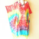 L25 Tie Dye Batik Batwing 42" Midi Kaftan Dolman Women Abaya Dress Up to 5X L25 Tie Dye Batik Batwing 42" Midi Kaftan Dolman Women Abaya Dress Up to 5X