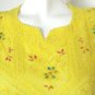 EB13 Boho Hippie Gypsy Tunic Bohemian Embroidered Kurta Kurti Blouse Top - M