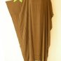 KD271 Brown Floral Batwing V Neck Kaftan Dolman Women Abaya Maxi Dress Up to 5X