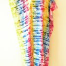 KD290 Tie Dye Women Kaftan Caftan Batwing Maternity Dolman Maxi Dress L to 2X KD290 Tie Dye Women Kaftan Caftan Batwing Maternity Dolman Maxi Dress L to 2X
