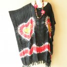 L24 Tie Dye Batik Batwing 42" Midi Kaftan Dolman Women Abaya Dress Up to 5X L24 Tie Dye Batik Batwing 42" Midi Kaftan Dolman Women Abaya Dress Up to 5X