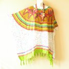 KB225 Polka Dot Batik Women Plus Kaftan Poncho Tunic Women Blouse Top up to 5X