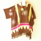 KB79 Fishes Boho Batik Women Plus Kimono Poncho Hippy Women Blouse Top up to 5X KB79 Fishes Boho Batik Women Plus Kimono Poncho Hippy Women Blouse Top up to 5X