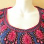 KD437 Gecko Hand Painted Abaya Batik Kaftan Batwing Maternity Maxi Dress - 2X to 5X