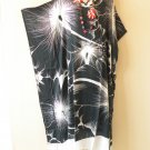 KD338 Hibiscus Plus Batwing VNeck Kaftan Dolman Women Abaya Maxi Dress Up to 5X