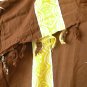 KD355 Brown Batik Plus Kaftan Kimono Abaya Fringes Hippie Maxi Dress up to 5X