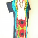 CD539 Tie Dye Batik Kimono Batwing Maxi Cardigan Duster Plus Hippy Jacket Coverup CD539 Tie Dye Batik Kimono Batwing Maxi Cardigan Duster Plus Hippy Jacket Coverup