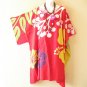 LT60 Floral Batwing 38" Length Midi Kimono Dolman Women Abaya Dress Up to 7X