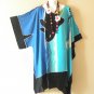 LT92 Dolphin Batik 38" Length Midi Kimono Dolman Women Abaya Dress Up to 7X