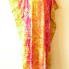 KD270 Tie Dye Batik Women Kaftan Caftan Batwing Hippie Tunic Maxi Dress L to 2X KD270 Tie Dye Batik Women Kaftan Caftan Batwing Hippie Tunic Maxi Dress L to 2X